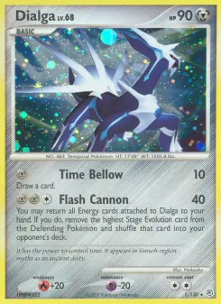 Dialga — carte 1 de l’extension Diamant & Perle
