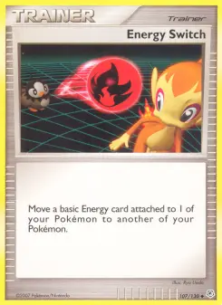 Échange d'énergie — carte 107 de l’extension Diamant & Perle