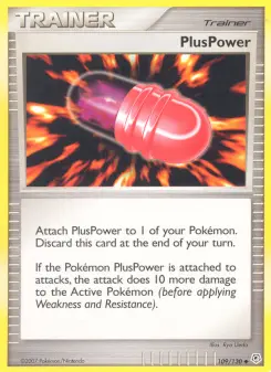 PlusPower — carte 109 de l’extension Diamant & Perle