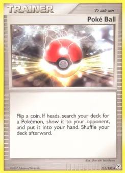 Poké Ball — carte 110 de l’extension Diamant & Perle