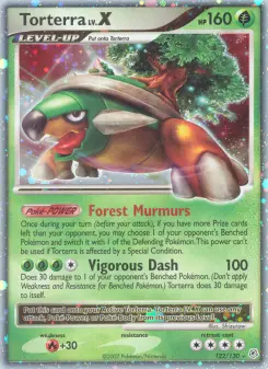Torterra — carte 122 de l’extension Diamant & Perle