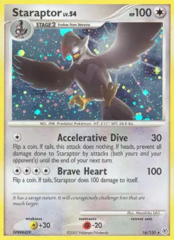 Etouraptor — carte 16 de l’extension Diamant & Perle