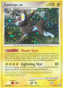 Luxray — carte 7 de l’extension Diamant & Perle