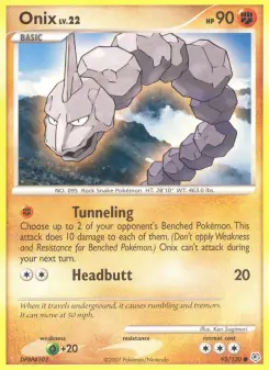 Onix — carte 92 de l’extension Diamant & Perle