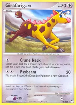 Girafarig — carte 49 de l’extension Trésors Mystérieux