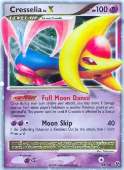 Cresselia — carte 103 de l’extension Duels au Sommets
