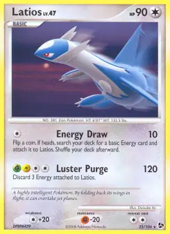 Latios — carte 23 de l’extension Duels au Sommets