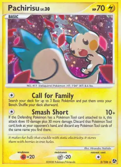 Pachirisu — carte 5 de l’extension Duels au Sommets