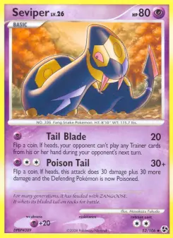 Seviper — carte 52 de l’extension Duels au Sommets