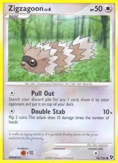 Zigzaton — carte 96 de l’extension Duels au Sommets
