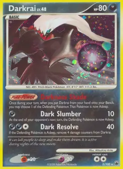 Darkrai — carte 3 de l’extension Aube Majestueuse