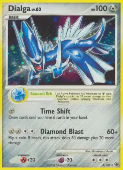 Dialga — carte 4 de l’extension Aube Majestueuse