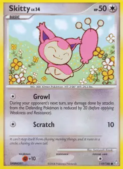 Skitty — carte 119 de l’extension Éveil des Légendes