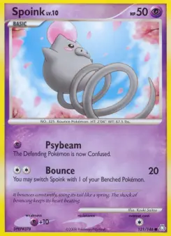 Spoink — carte 121 de l’extension Éveil des Légendes