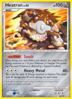 Heatran — carte 30 de l’extension Éveil des Légendes