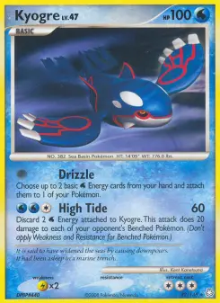Kyogre — carte 32 de l’extension Éveil des Légendes