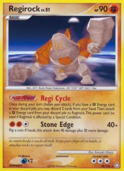 Regirock — carte 38 de l’extension Éveil des Légendes