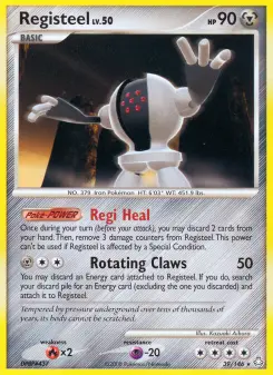 Registeel — carte 39 de l’extension Éveil des Légendes