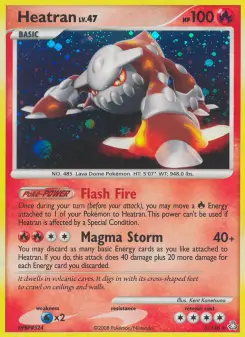 Heatran — carte 6 de l’extension Éveil des Légendes