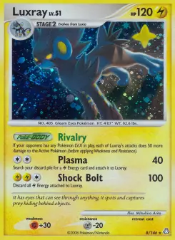Luxray — carte 8 de l’extension Éveil des Légendes
