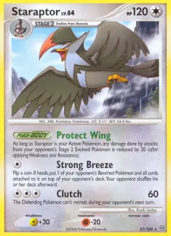 Etouraptor — carte 27 de l’extension Tempête