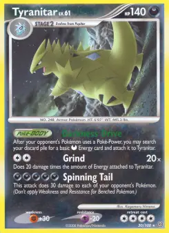 Tyranocif — carte 30 de l’extension Tempête