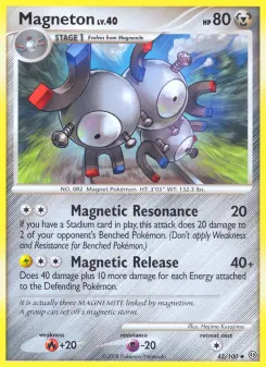 Magneton — carte 42 de l’extension Tempête