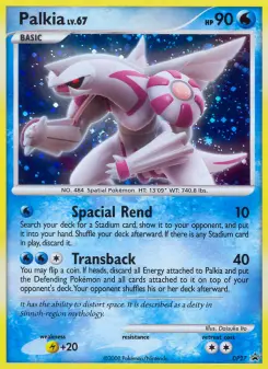 Palkia — carte DP27 de l’extension Promo DP