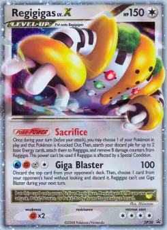 Regigigas — carte DP30 de l’extension Promo DP