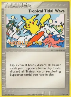 Raz-de-marée tropical — carte 27 de l’extension Promo Nintendo