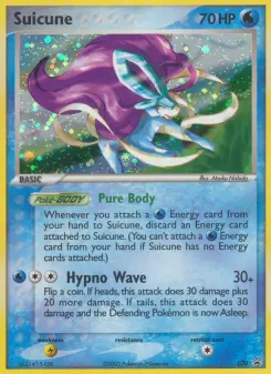 Suicune — carte 30 de l’extension Promo Nintendo