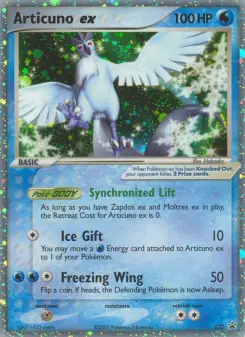 Artikodin ex — carte 32 de l’extension Promo Nintendo
