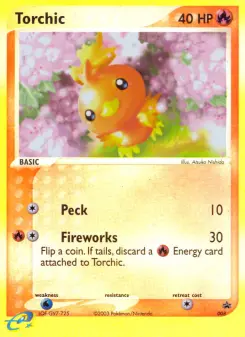 Poussifeu — carte 8 de l’extension Promo Nintendo