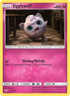 Rondoudou — carte 14 de l’extension Détective Pikachu