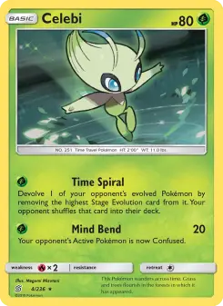 Celebi — carte 4 de l’extension Harmonie des Esprits