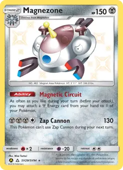 Magnézone — carte SV29 de l’extension Destinées Occultes Coffre Étincelant