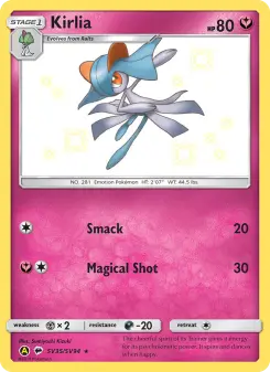 Kirlia — carte SV35 de l’extension Destinées Occultes Coffre Étincelant