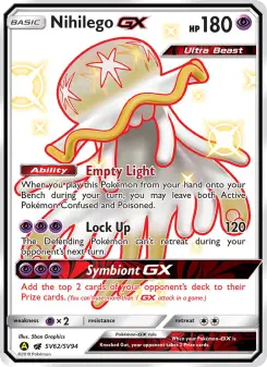 Zéroïd-GX — carte SV62 de l’extension Destinées Occultes Coffre Étincelant