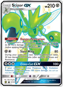 Cizayox-GX — carte SV72 de l’extension Destinées Occultes Coffre Étincelant