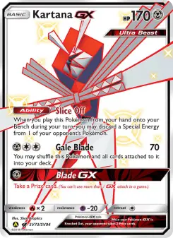 Katagami-GX — carte SV73 de l’extension Destinées Occultes Coffre Étincelant