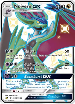 Bruyverne-GX — carte SV78 de l’extension Destinées Occultes Coffre Étincelant