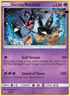 Necrozma Ailes de l’Aurore — carte SM106 de l’extension Promo SM