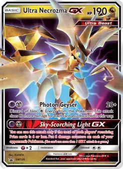 Ultra-Necrozma GX — carte SM126 de l’extension Promo SM