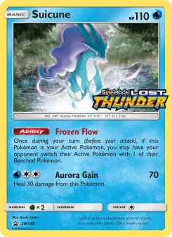 Suicune — carte SM149 de l’extension Promo SM