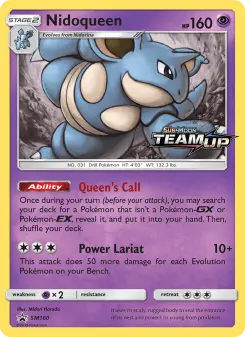 Nidoqueen — carte SM160 de l’extension Promo SM