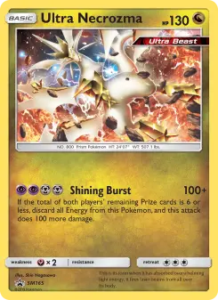Ultra-Necrozma — carte SM165 de l’extension Promo SM