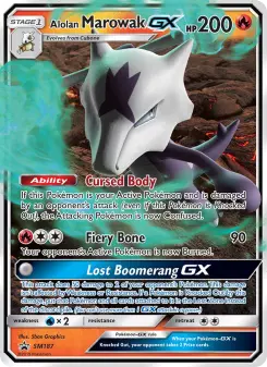 Ossatueur d’Alola GX — carte SM187 de l’extension Promo SM
