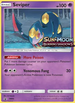 Séviper — carte SM46 de l’extension Promo SM