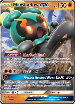 Marshadow GX — carte SM59 de l’extension Promo SM
