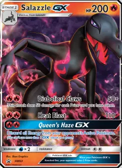Malamandre GX — carte SM63 de l’extension Promo SM